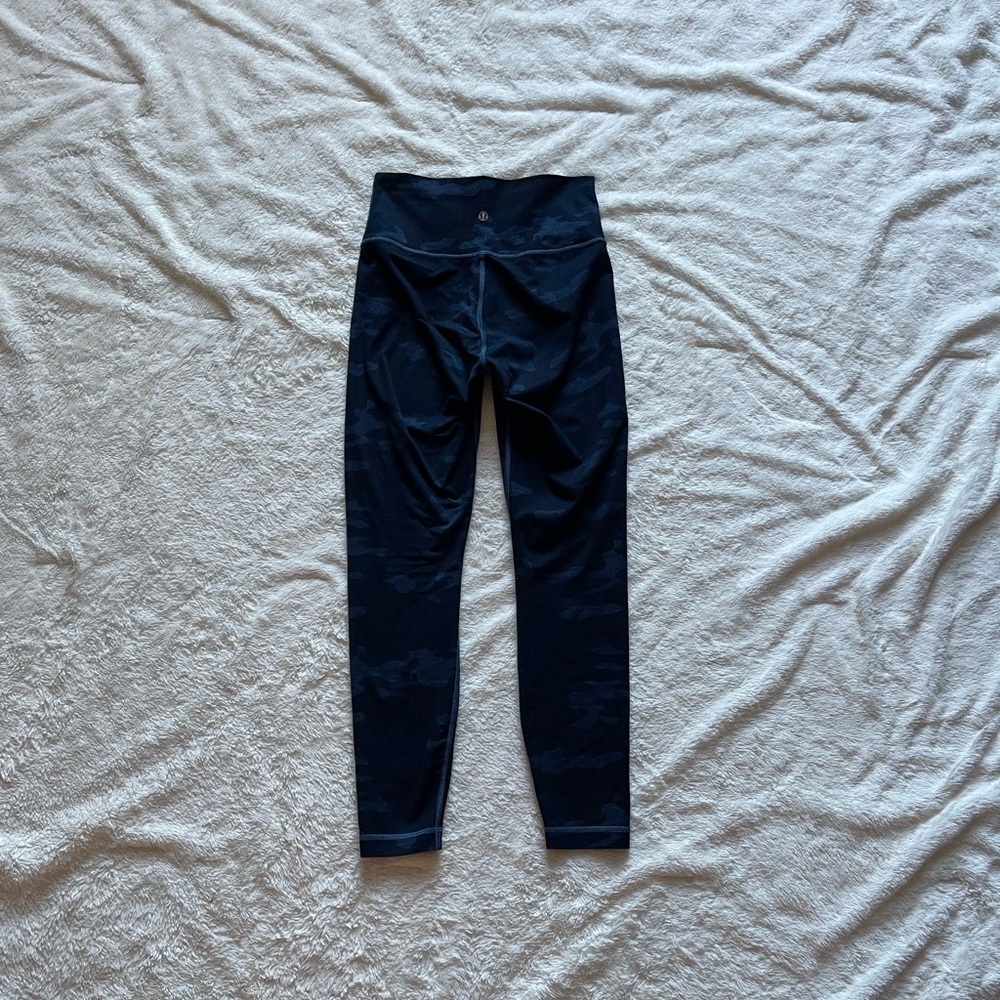 lululemon blue camo leggings